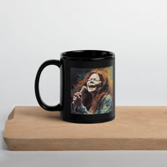 Harmonious Hymn Black Glossy Mug - Beyond T-shirts