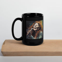 Harmonious Hymn Black Glossy Mug - Beyond T-shirts