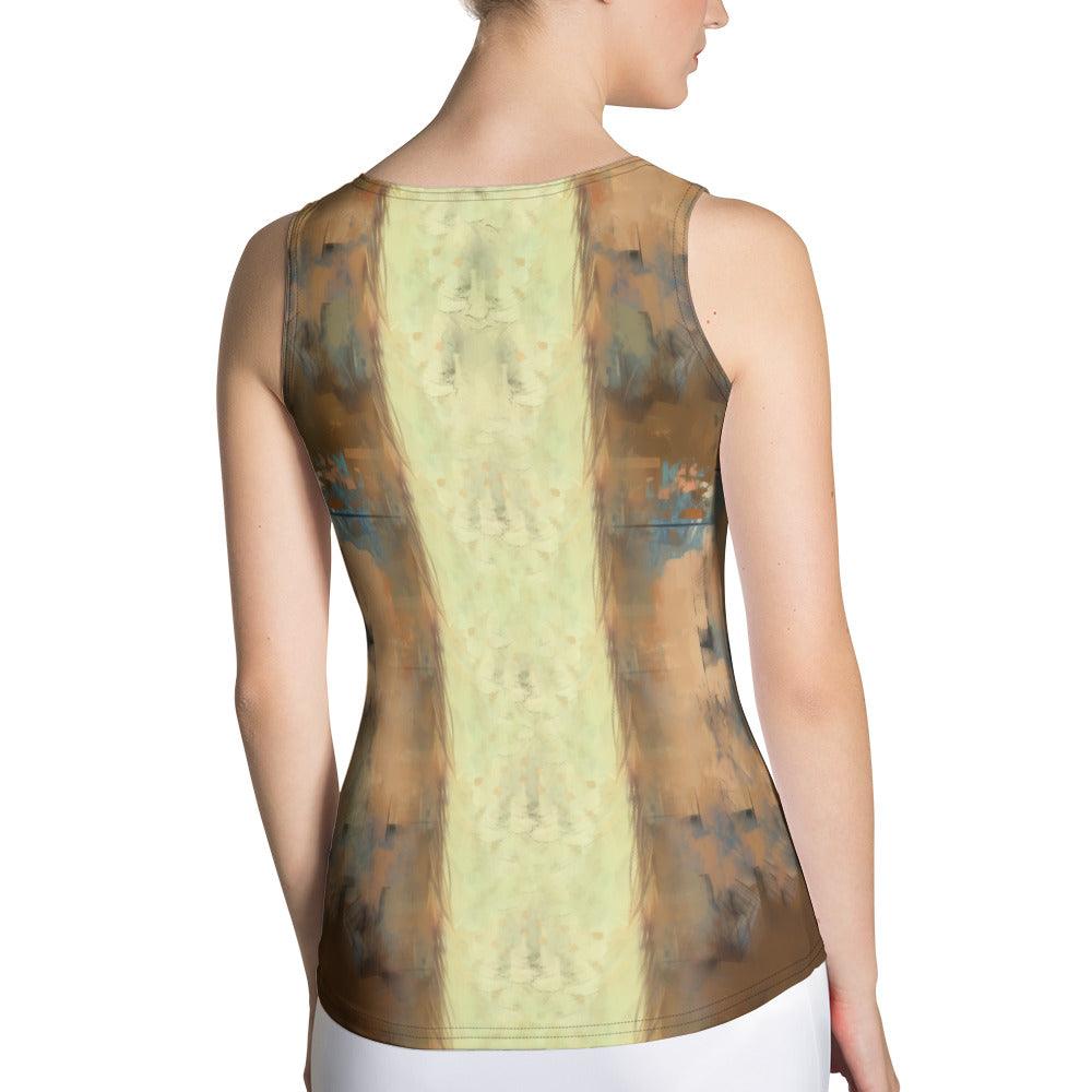 Harmonious Riffs Sublimation Cut & Sew Tank Top - Beyond T-shirts