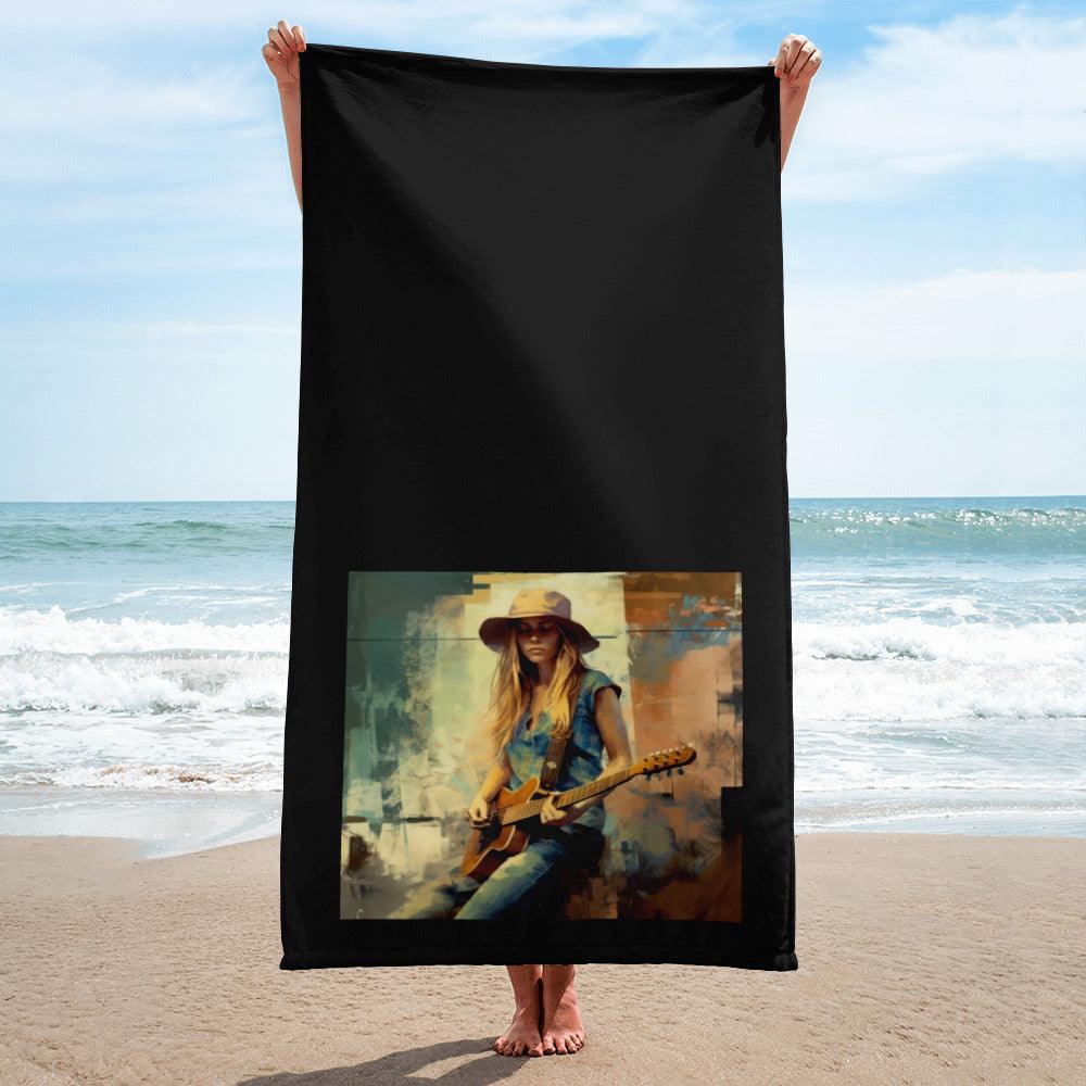 Harmonious Riffs Towel - Beyond T-shirts