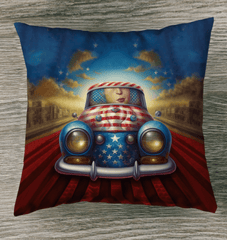 Heart Of The Nation Indoor Pillow - Beyond T-shirts