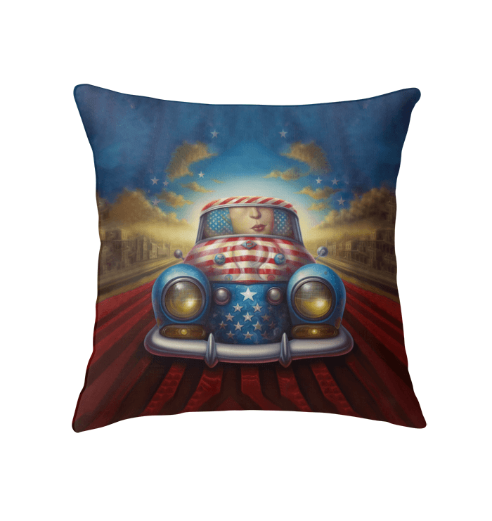 Heart Of The Nation Indoor Pillow - Beyond T-shirts