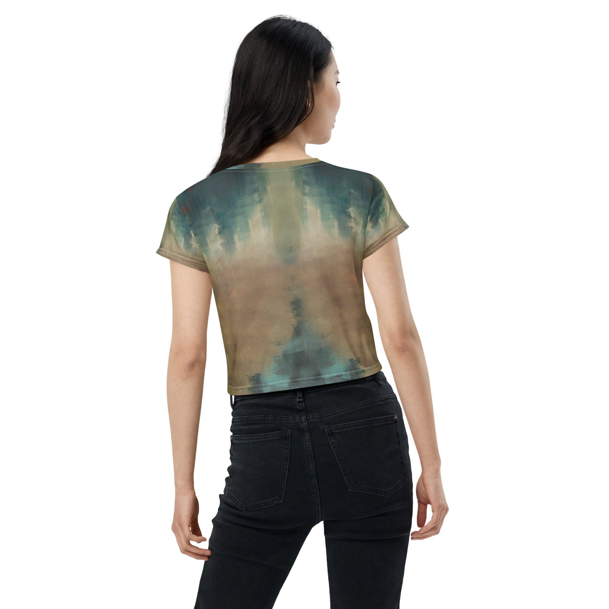 Hip Hop Rhythms All-Over Print Crop Tee - Beyond T-shirts