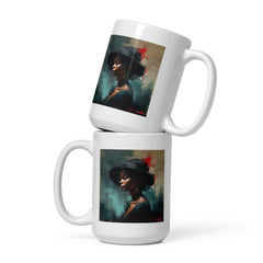 Hip Hop Rhythms White glossy mug - Beyond T-shirts