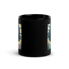 Home Of The Brave Black Glossy Mug - Beyond T-shirts