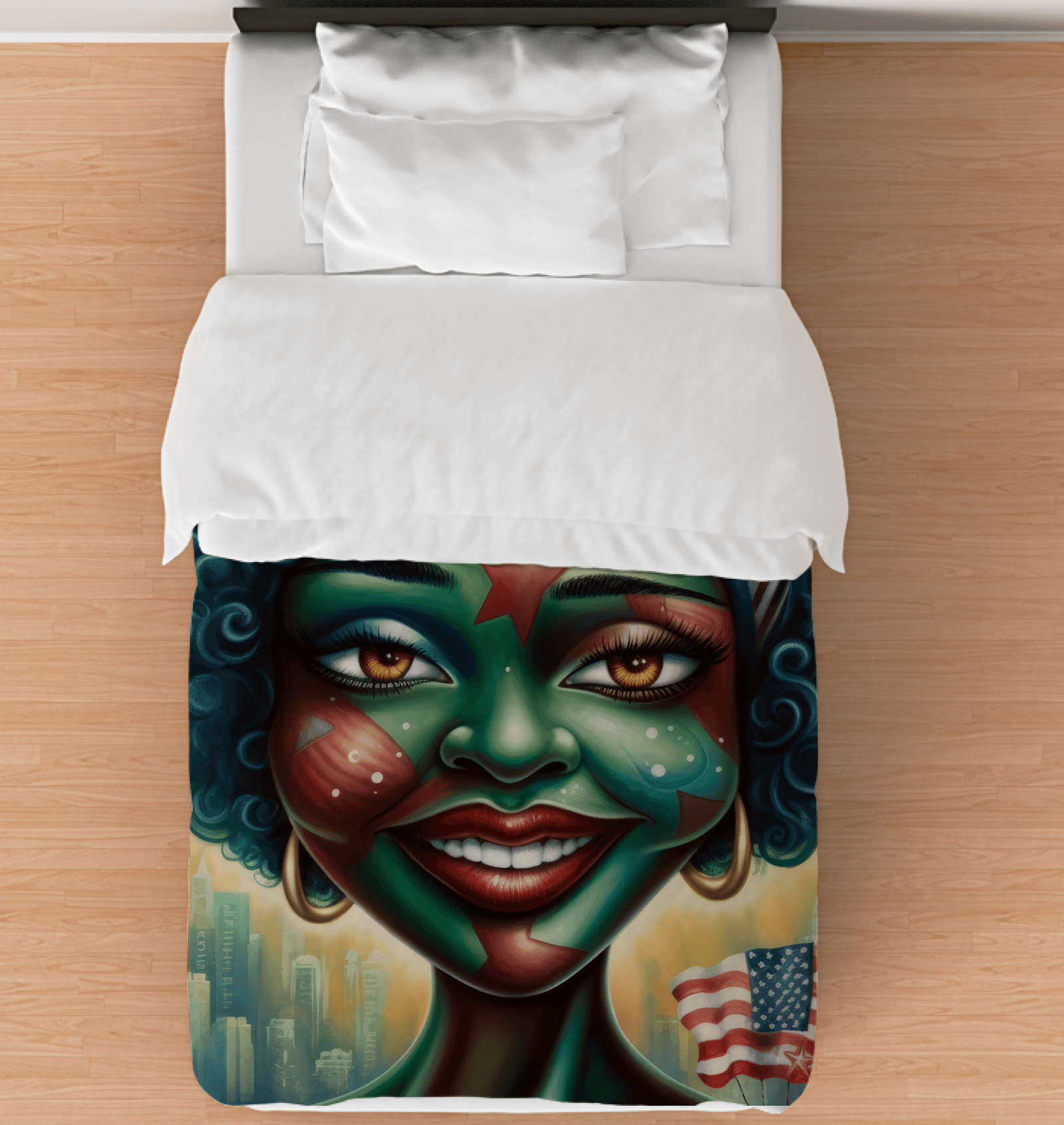 Home Of The Brave Duvet Cover - Beyond T-shirts