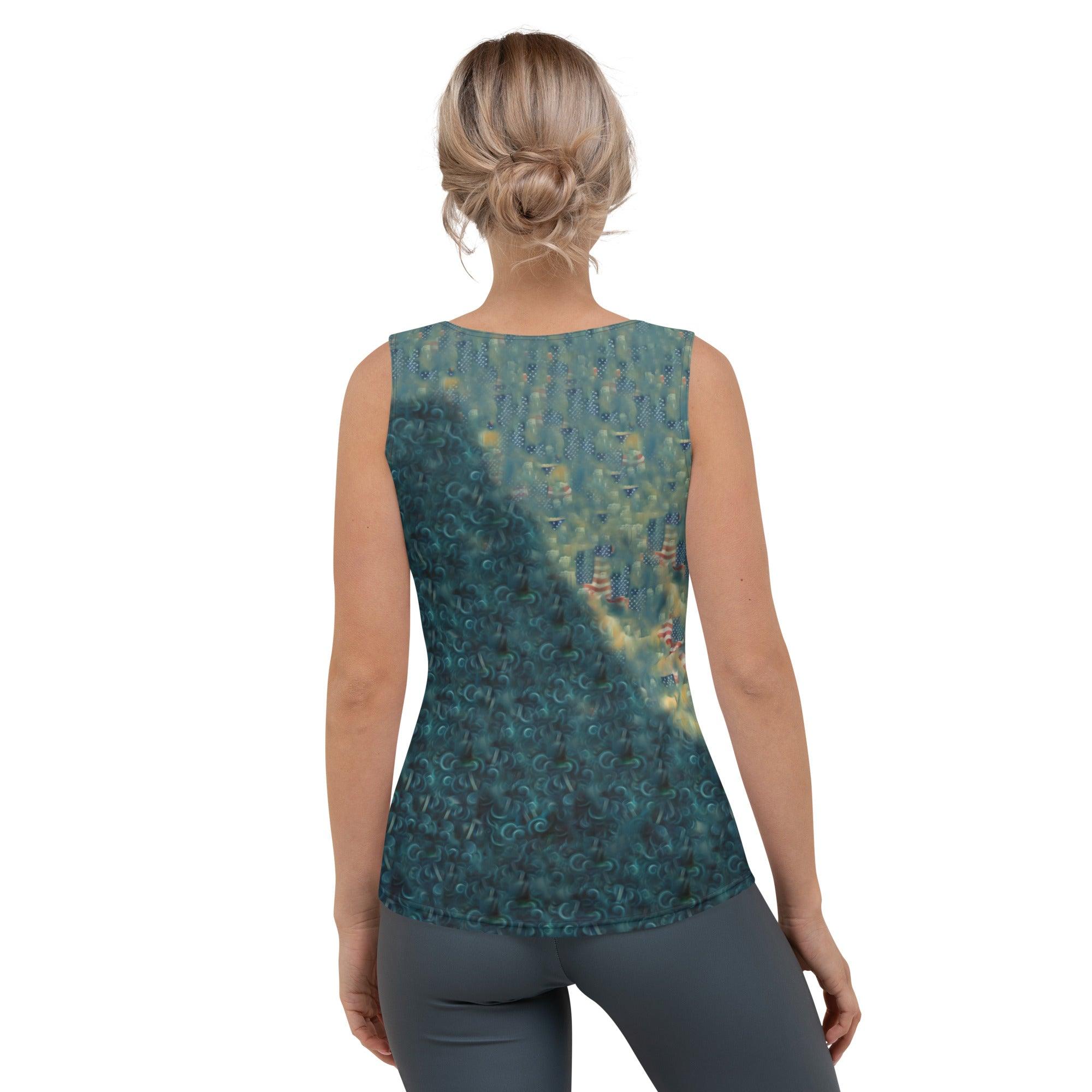 Home of the Brave Sublimation Cut & Sew Tank Top - Beyond T-shirts