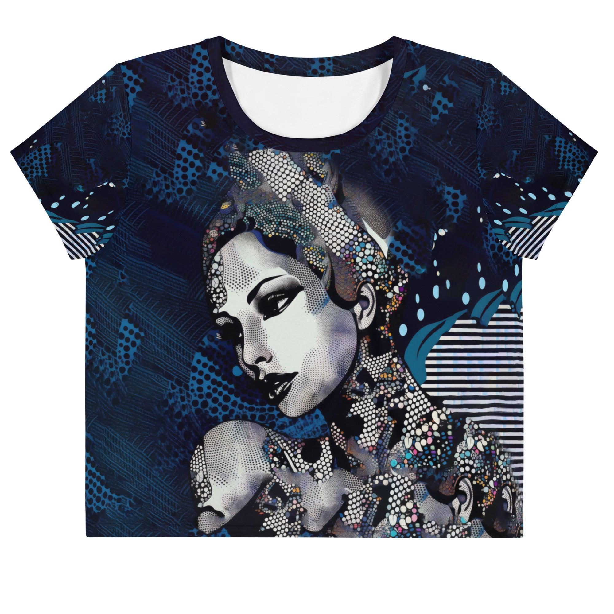 Illustration Ideas All-Over Print Crop Tee - Beyond T-shirts