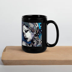 Unique Illustrated Mug for Coffee Lover