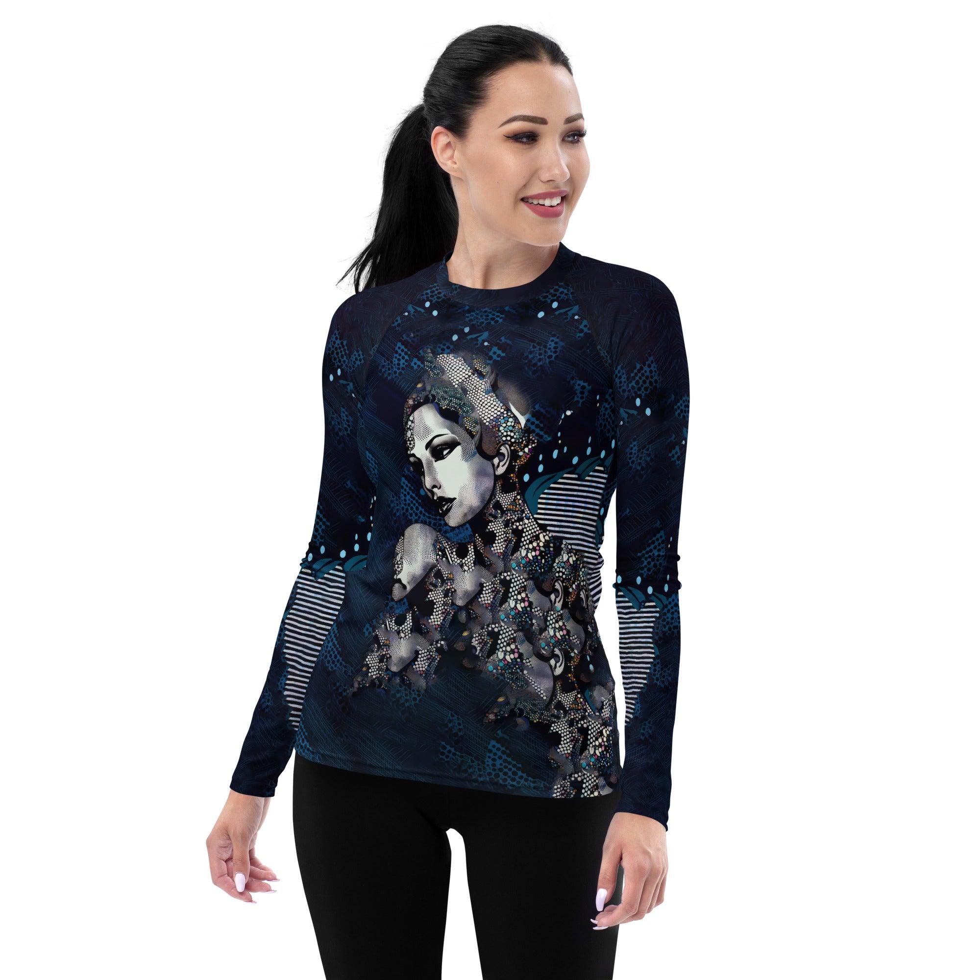 Illustration Ideas Women's Rash Guard - Beyond T-shirts