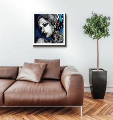 Stylish wrapped canvas featuring original illustration ideas