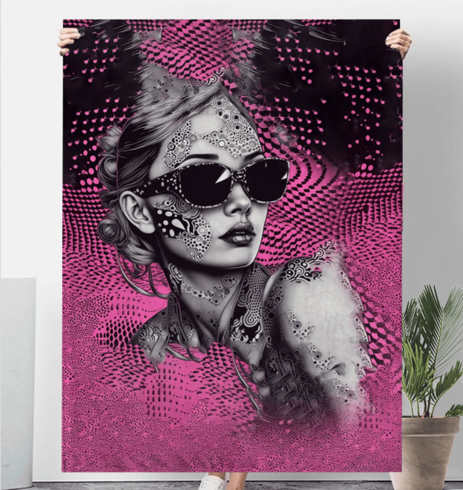 Illustration Interludes Sherpa Blanket - Beyond T-shirts