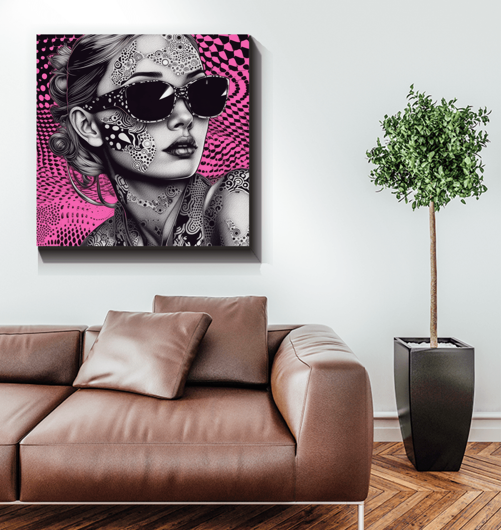 Durable, high-quality Illustration Interludes canvas wall art.