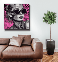 Durable, high-quality Illustration Interludes canvas wall art.