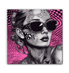 Illustration Interludes art piece on a gallery-wrapped canvas.