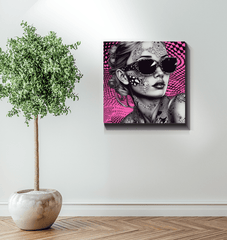 Elegant wall art Illustration Interludes for office decor.