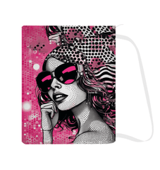 Colorful and creative illustration interpretations laundry bag