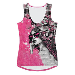 Illustration Interpretations Sublimation Cut & Sew Tank Top - Beyond T-shirts