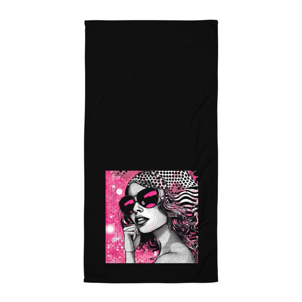 Illustration Interpretations Towel - Colorful Artistry