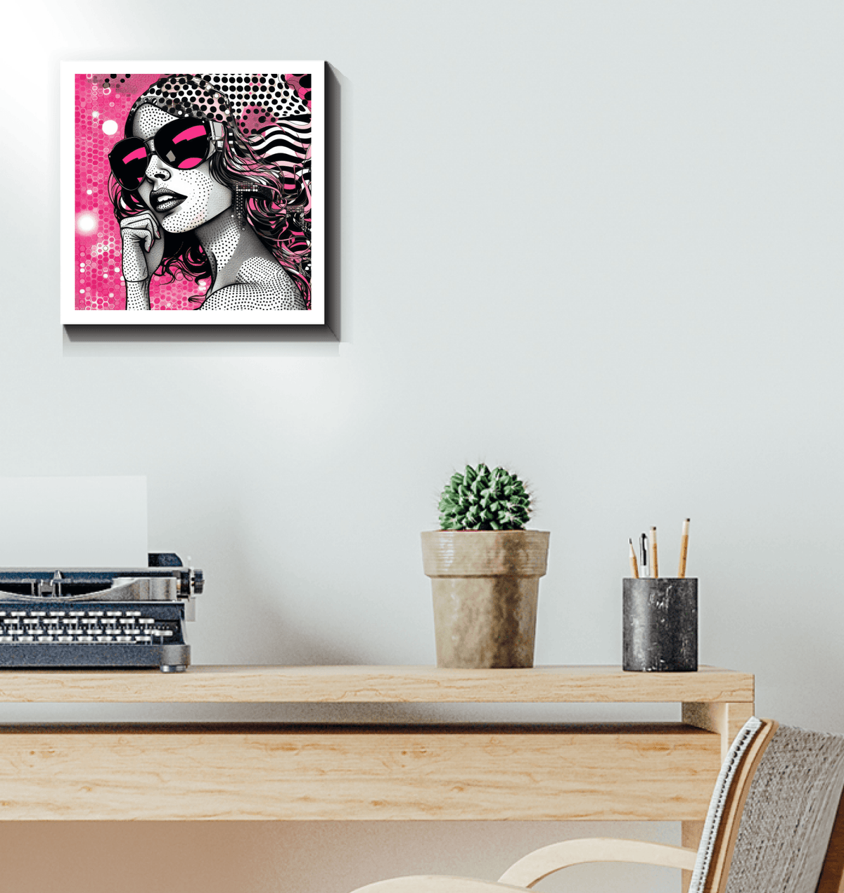 Detailed illustration on canvas showcasing artistic interpretations.