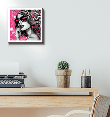 Detailed illustration on canvas showcasing artistic interpretations.