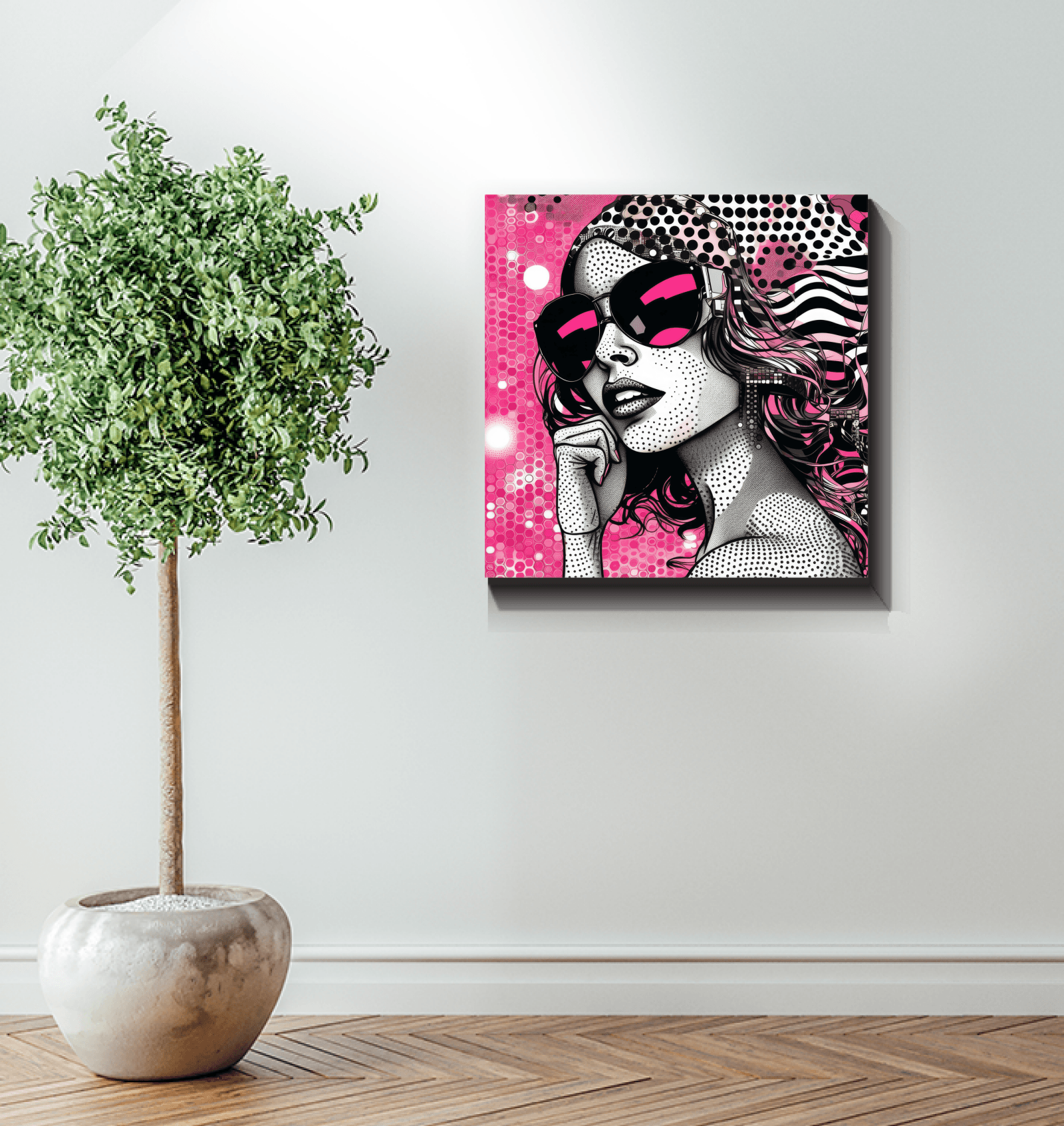 Artistic canvas print perfect for contemporary spaces.