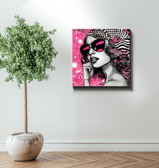 Artistic canvas print perfect for contemporary spaces.