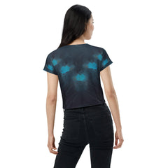 Illustrative Ideas All-Over Print Crop Tee - Beyond T-shirts