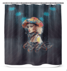 Illustrative Ideas Shower Curtain - Beyond T-shirts