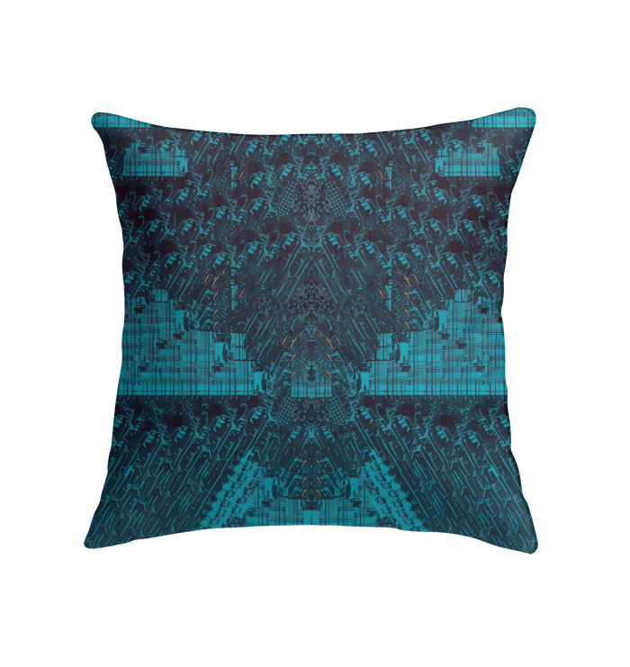 Illustrative Imagination Indoor Pillow - Decorative Accent