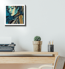 Elegant Illustrative Imagination canvas adding a touch of art to the home decor.