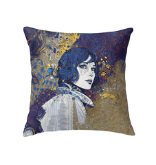 Illustrative Impressions III Indoor Pillow - Front View