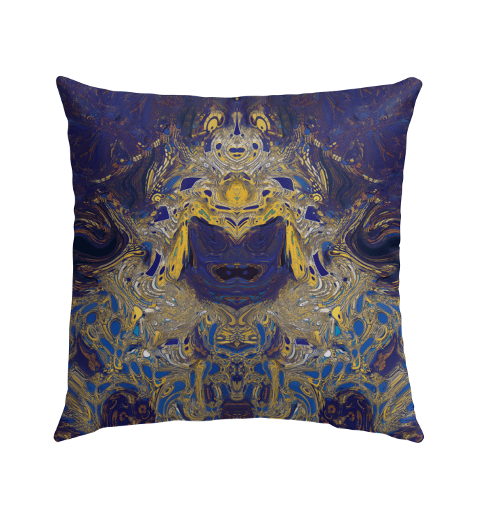 Illustrative Impressions III Outdoor Pillow - Outdoor Decor Accent