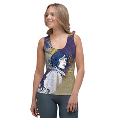 Illustrative Impressions III Tank Top Side View.