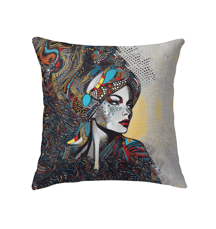 Illustrative Impressions Indoor Pillow - Front View