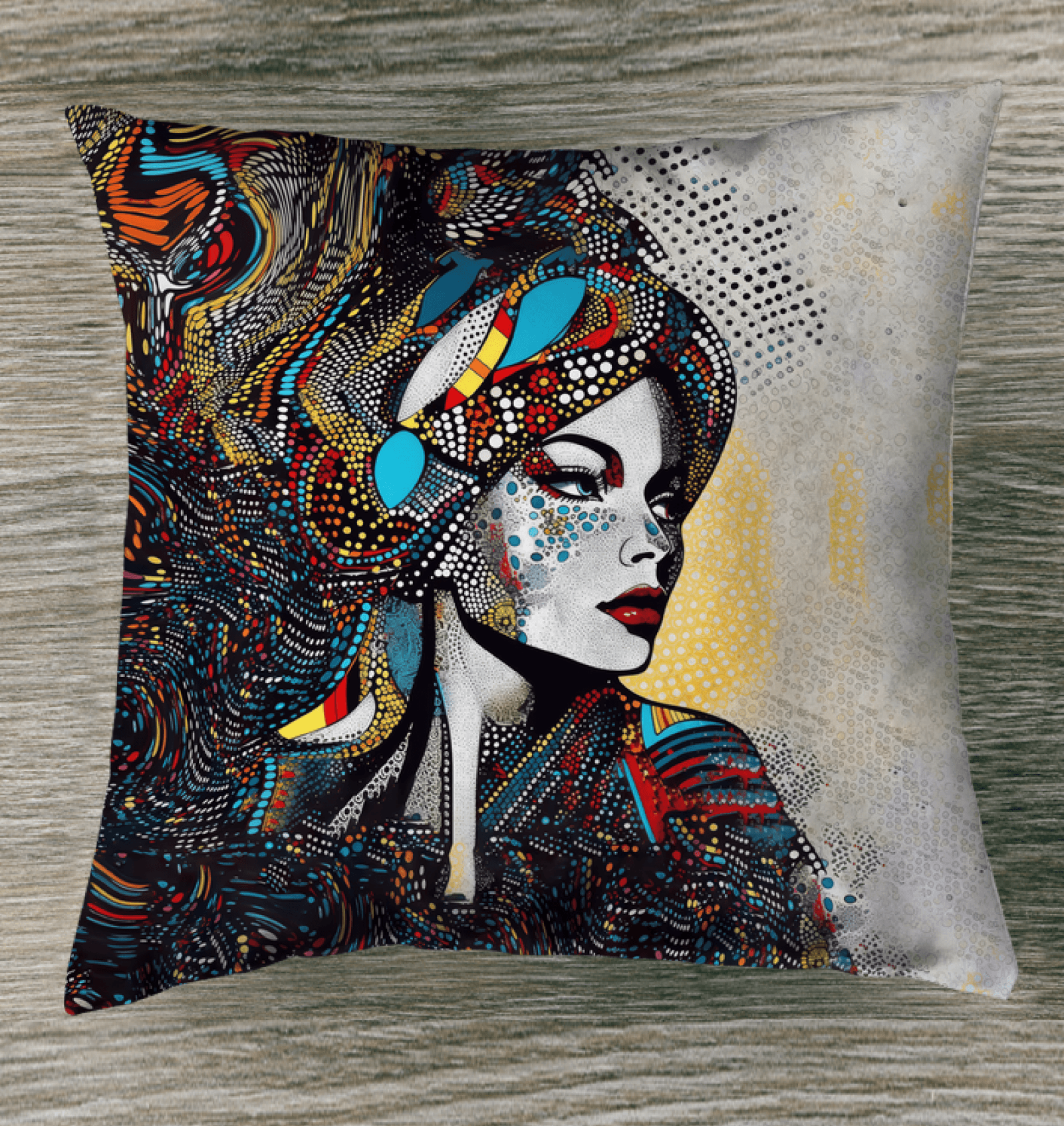 Illustrative Impressions Indoor Pillow - Decorative Accent for Home