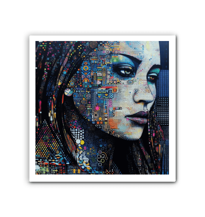 Close-up of Illustrative Inspiration Canvas Art.