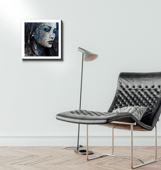 Artistic Illustration Canvas Wrapped for Home Decor.