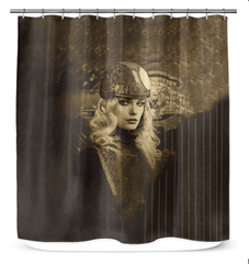 Illustrative Inspirations II Shower Curtain - Beyond T-shirts