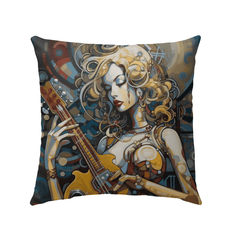 Improvisation Is A Skill In Music Outdoor Pillow - Beyond T-shirts