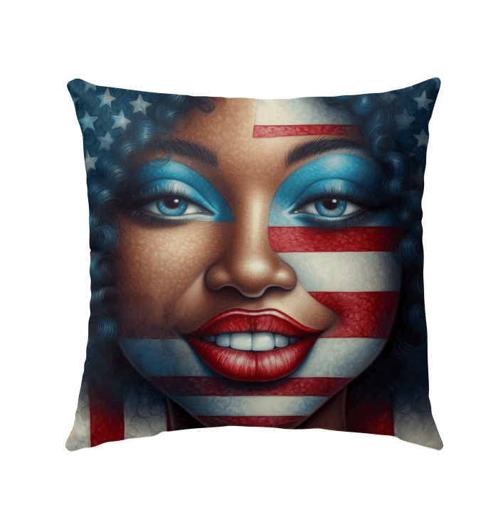 Independence Day Impressions Outdoor Pillow - Beyond T-shirts