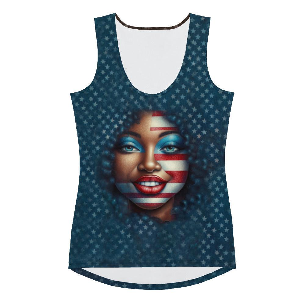 Independence Day Impressions Sublimation Cut & Sew Tank Top - Beyond T-shirts