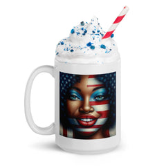 Independence Day Impressions White Glossy Mug - Beyond T-shirts