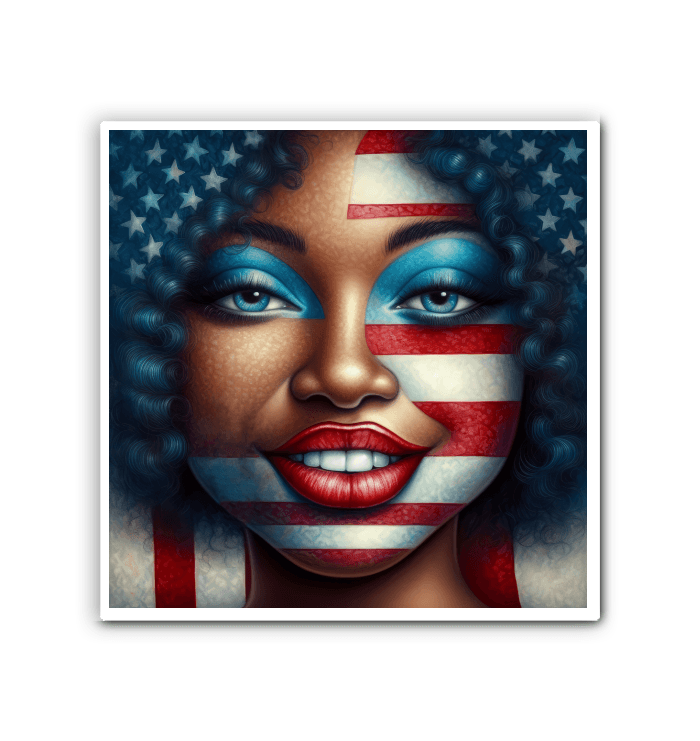 Independence Day Impressions Wrapped Canvas - Beyond T-shirts