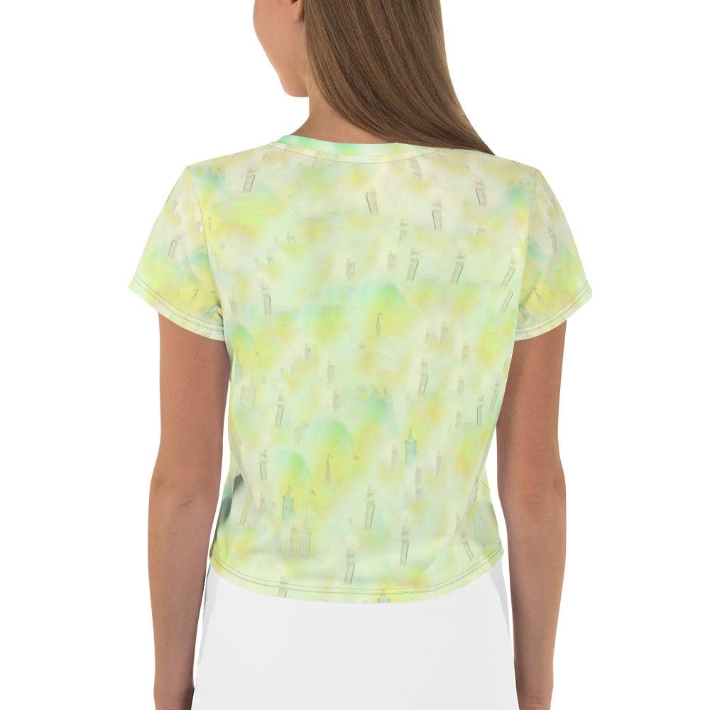 Independence Reflections All-Over Print Crop Tee - Beyond T-shirts