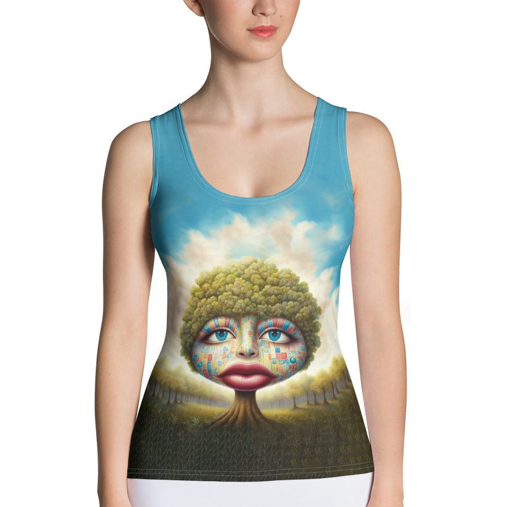 Independence Sketches Sublimation Cut & Sew Tank Top - Beyond T-shirts