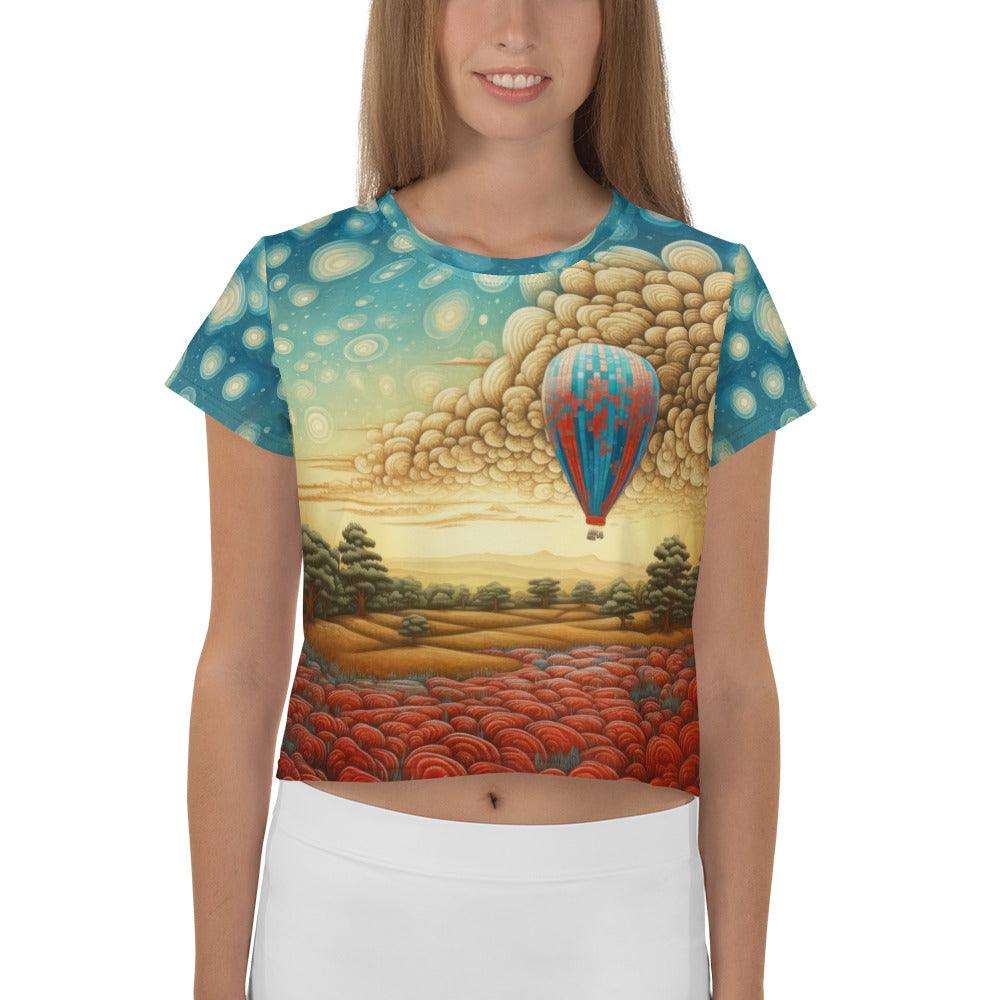 Independent Revelations all-Over Print Crop Tee - Beyond T-shirts