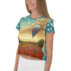 Independent Revelations all-Over Print Crop Tee - Beyond T-shirts