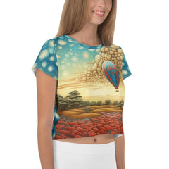 Independent Revelations all-Over Print Crop Tee - Beyond T-shirts