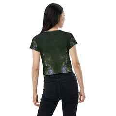 Infinite Illusion All-Over Print Crop Tee - Beyond T-shirts